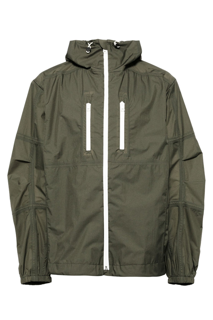 Mordecai Padded Track Jacket Ripstop Khaki