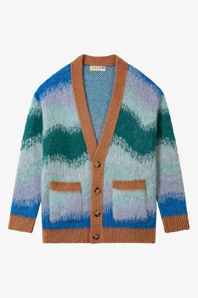 Caleb Paris Mohair Knit Cardigan