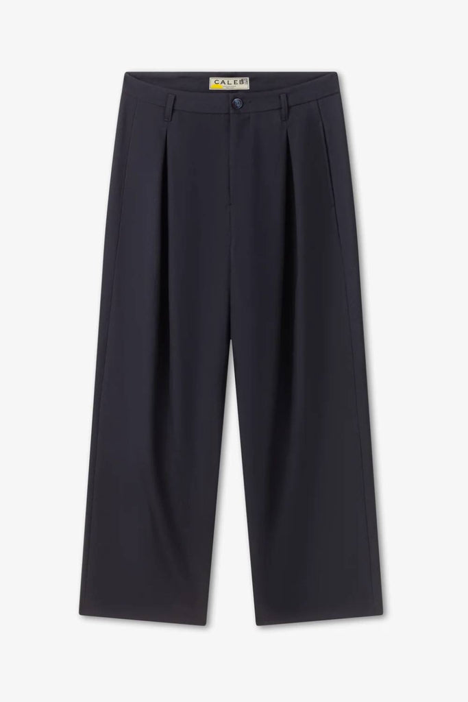 Caleb Paris Japanese Wool Pants Black