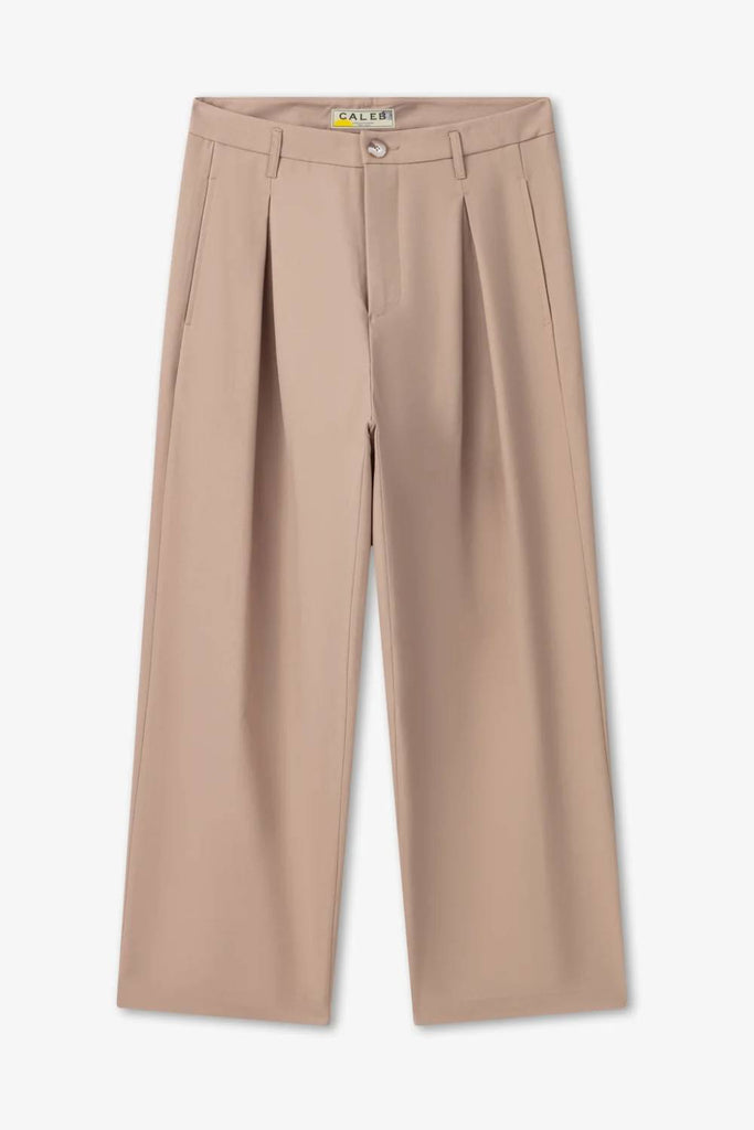 Caleb Paris Japanese Wool Pants Beige