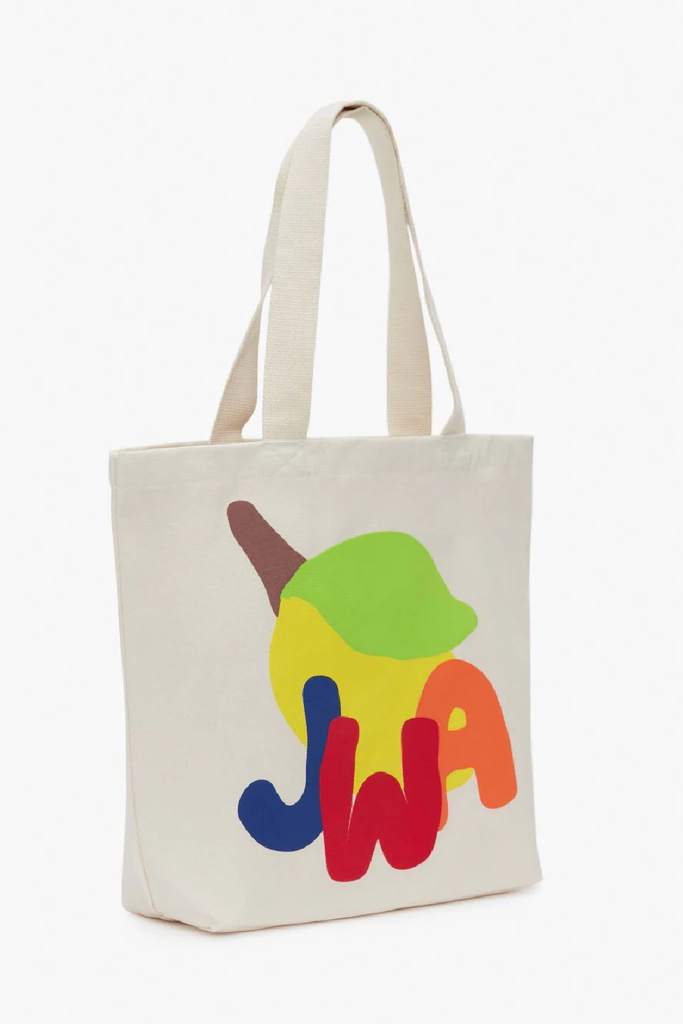 JW Anderson Cream Canvas Tote Bag