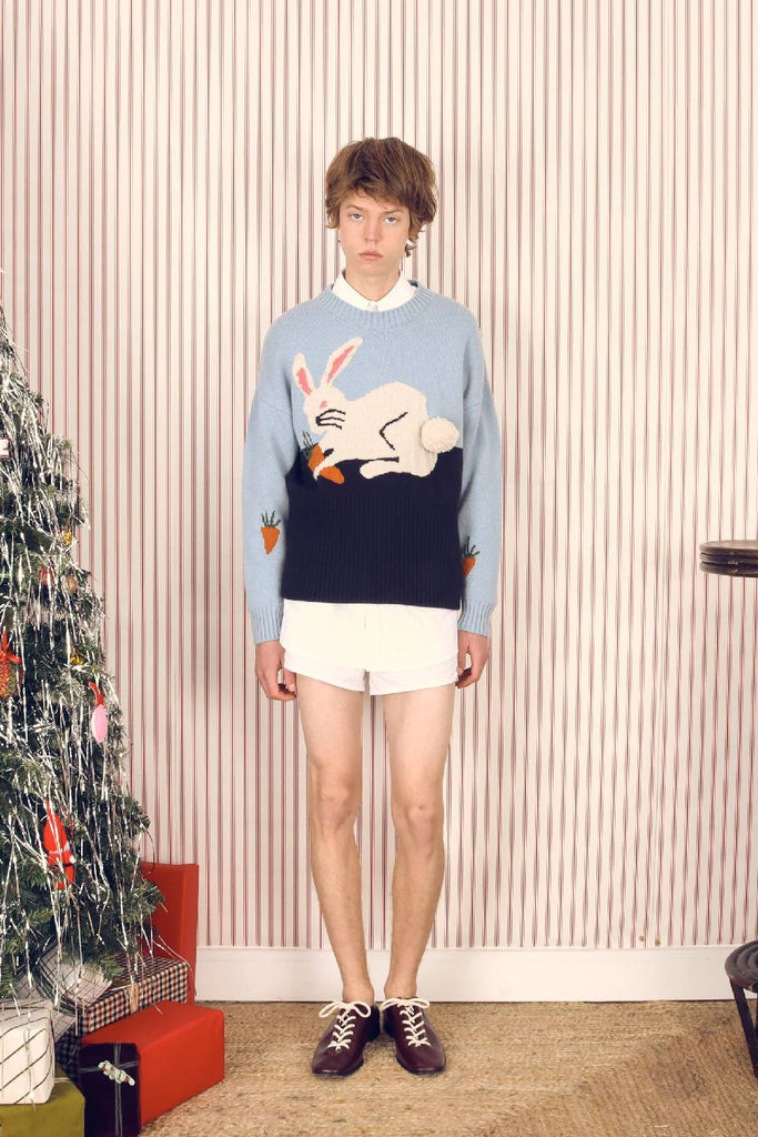 S.s daley Hector Bunny Crewneck Sweater