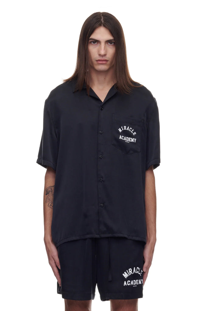 Nahmias Miracle Academy Silk Shirt Black