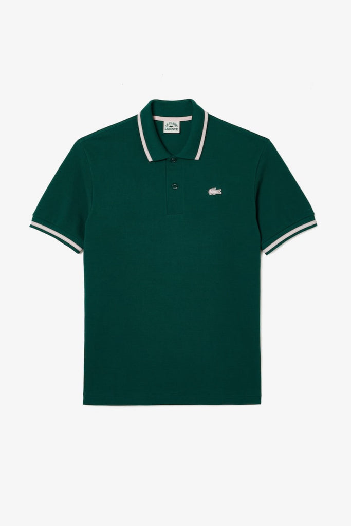 Lacoste x le FLEUR Heavy Piqué Polo Shirt Green