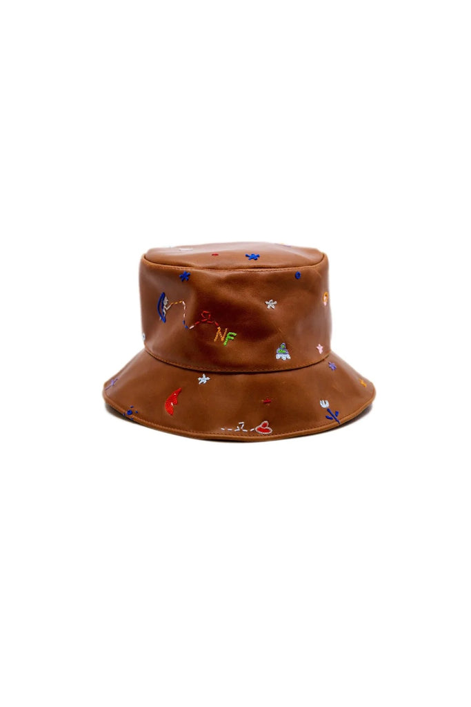 Nick Fouquet Leather Bucket Hat