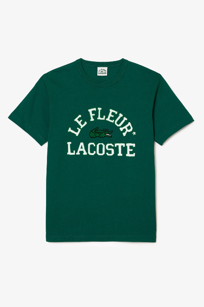 Lacoste x Le Fleur T-shirt Jersey Green