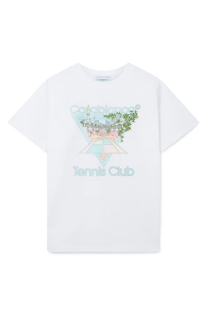 Casablanca Tennis Club Icon T-Shirt Pastelle