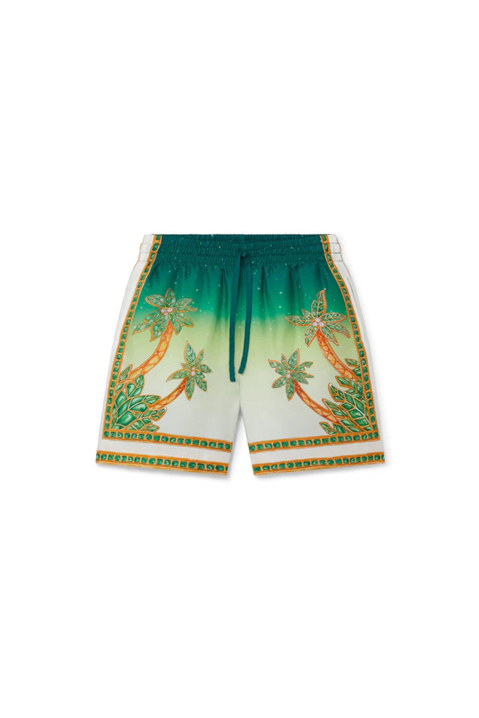 Casablanca Joyaux D'Afrique Silk Shorts