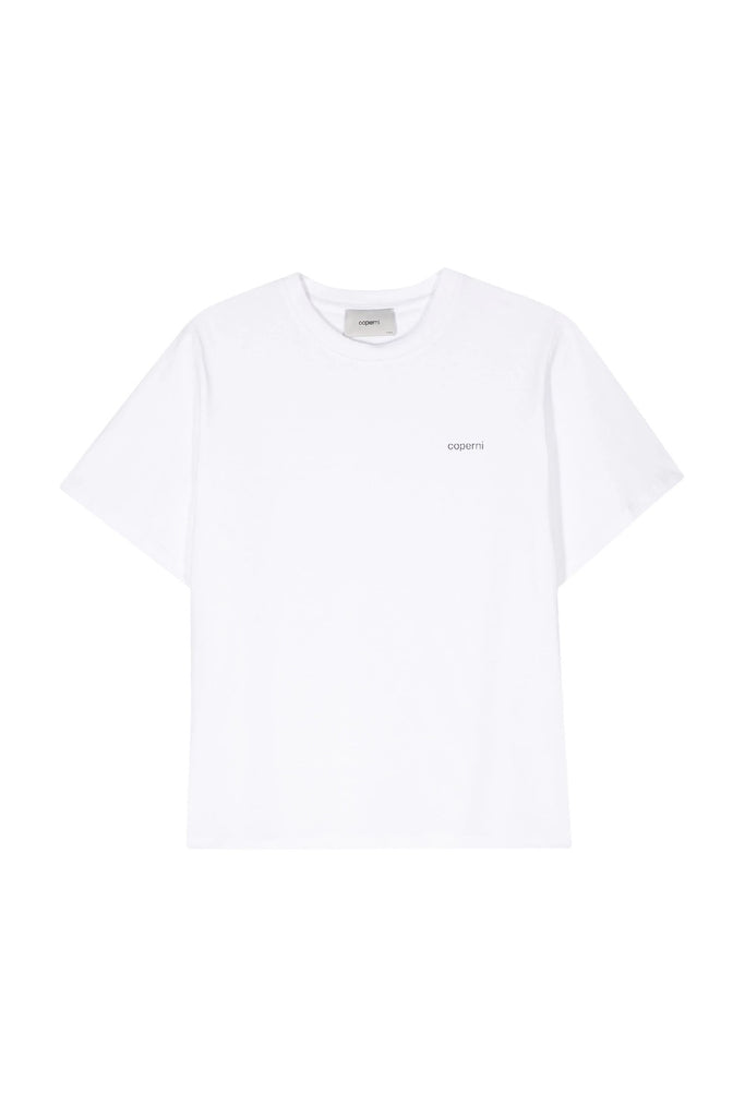 Coperni Logo Boxy T-Shirt White