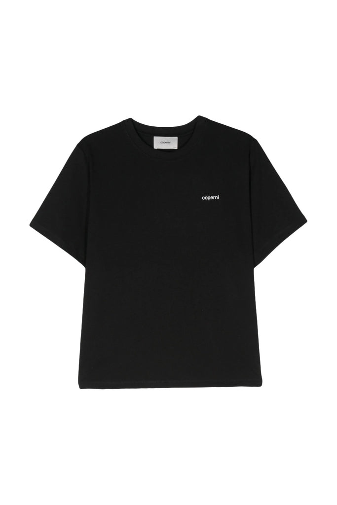 Coperni Logo Boxy T-Shirt Black