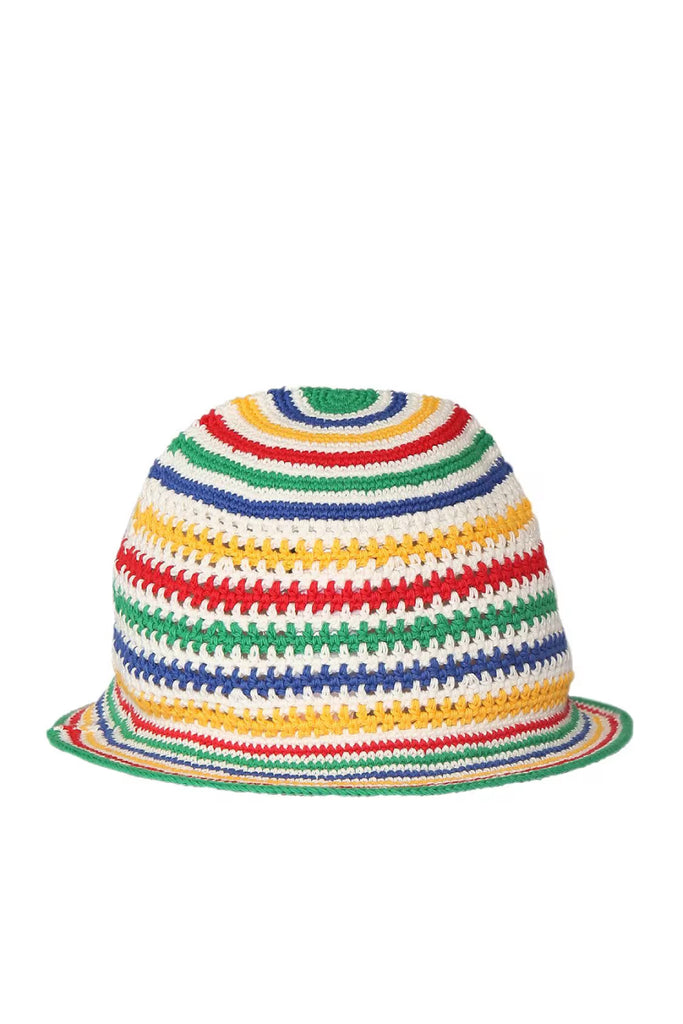 Casablanca Scuba Square Crochet Hat Multi