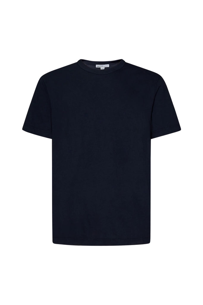 James Perse Short Sleeve Crew Neck Deep Blue