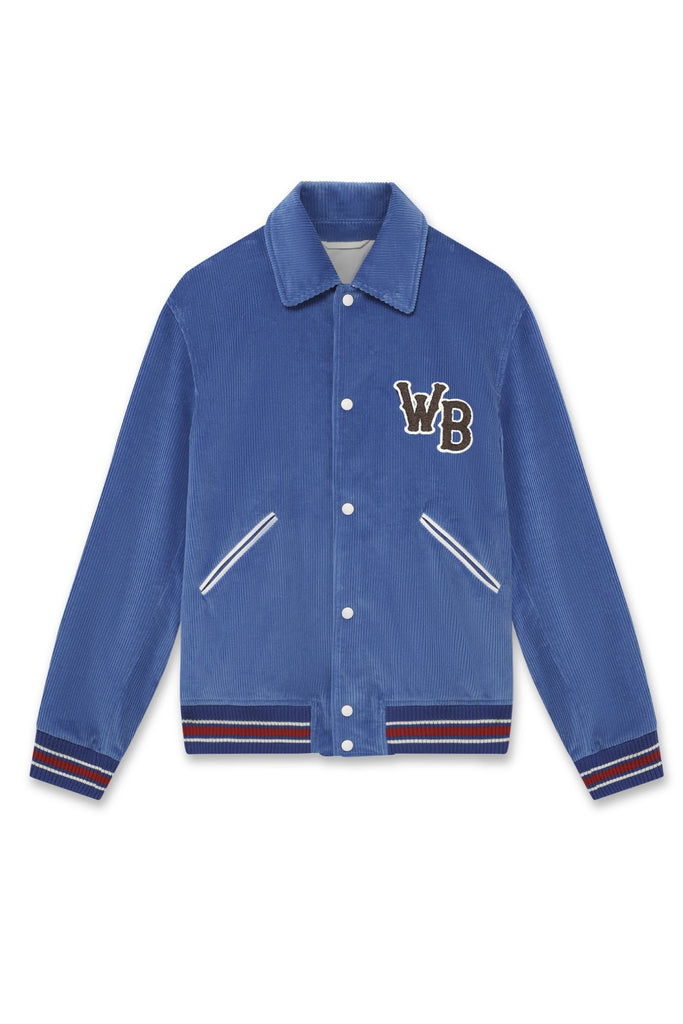 Wales Bonner Homecoming Varsity Jacket Blue