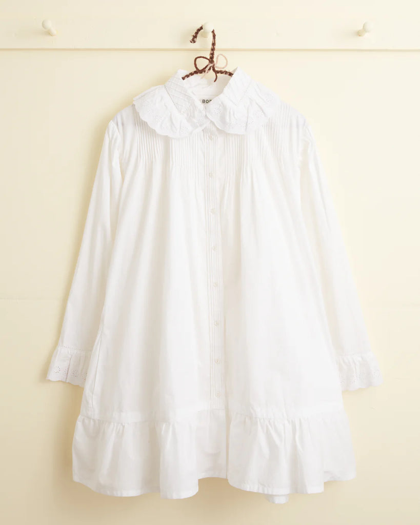 Bode Petaluma Dress White