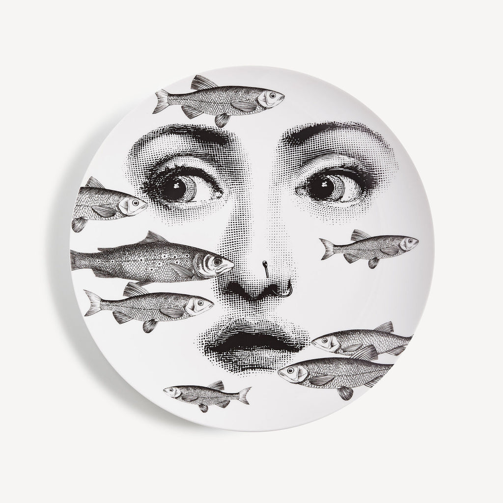 Fornasetti Wall Plate Tema E Variazioni