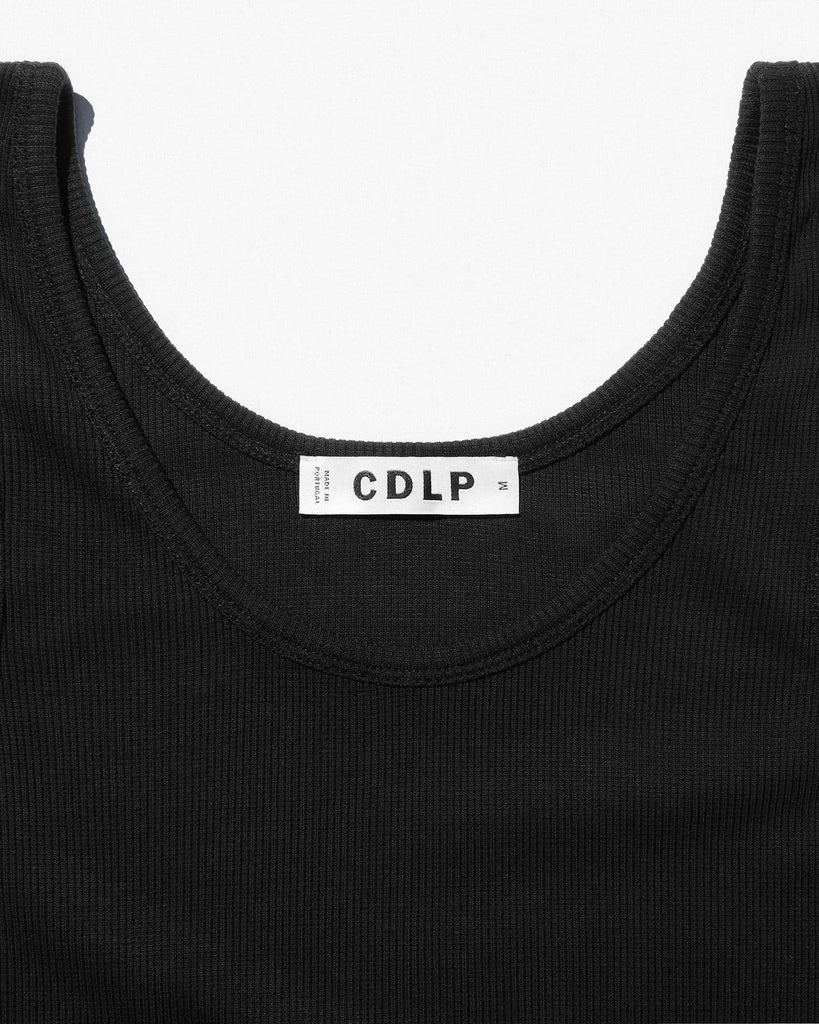 CDLP Rib Tank Top Black