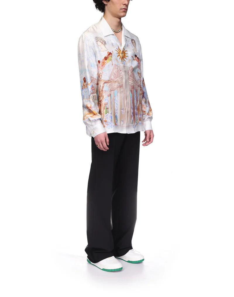 Casablanca Maison Memphis Silk Shirt