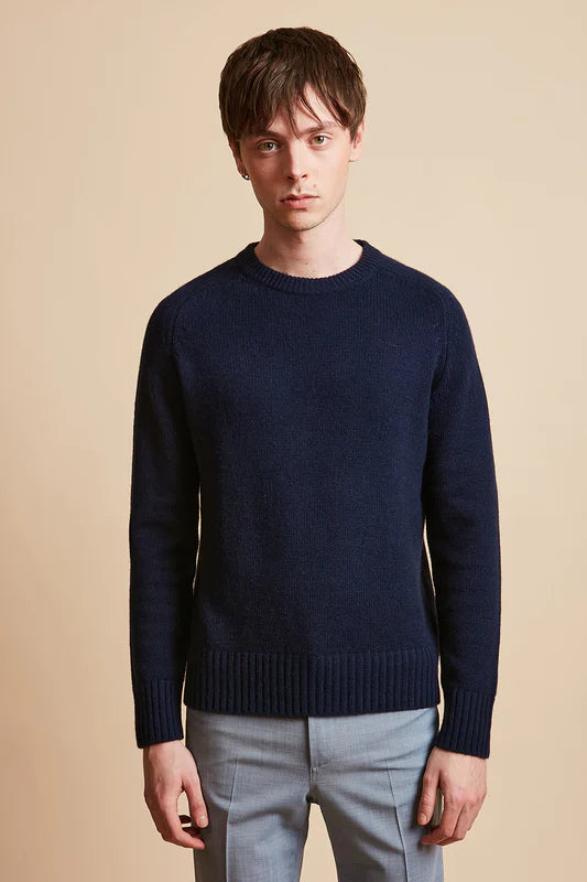 Paul & Joe Round-Neck Cashmere & Wool Sweater