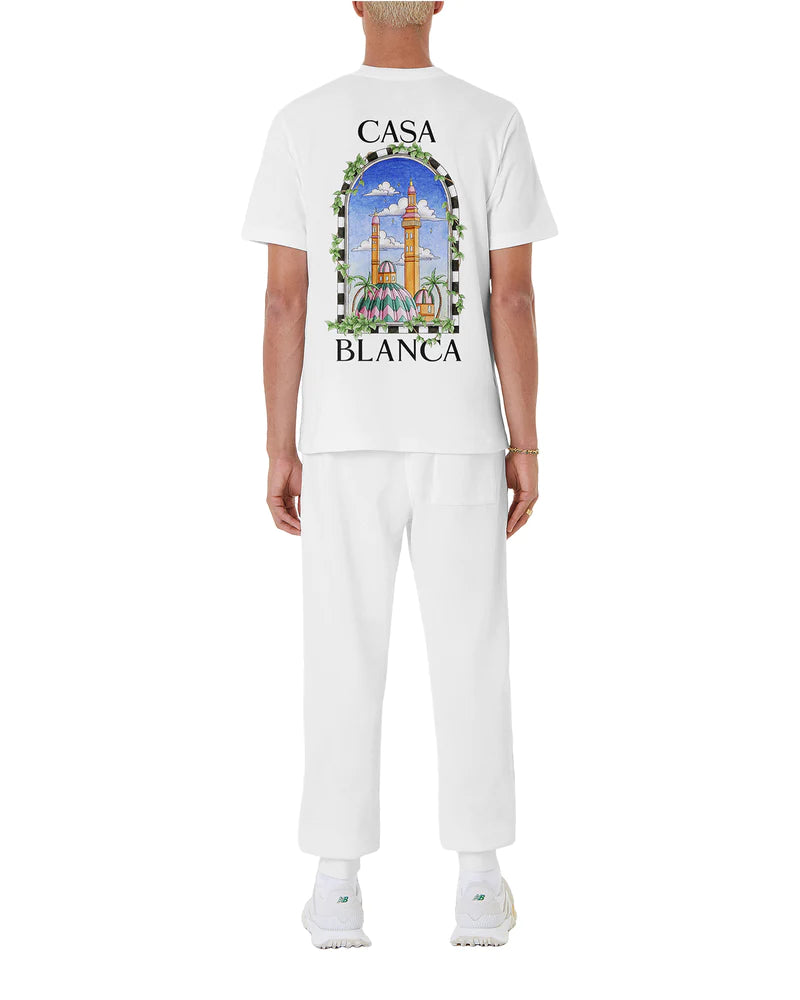 Casablanca Vue De Damas Printed T-Shirt