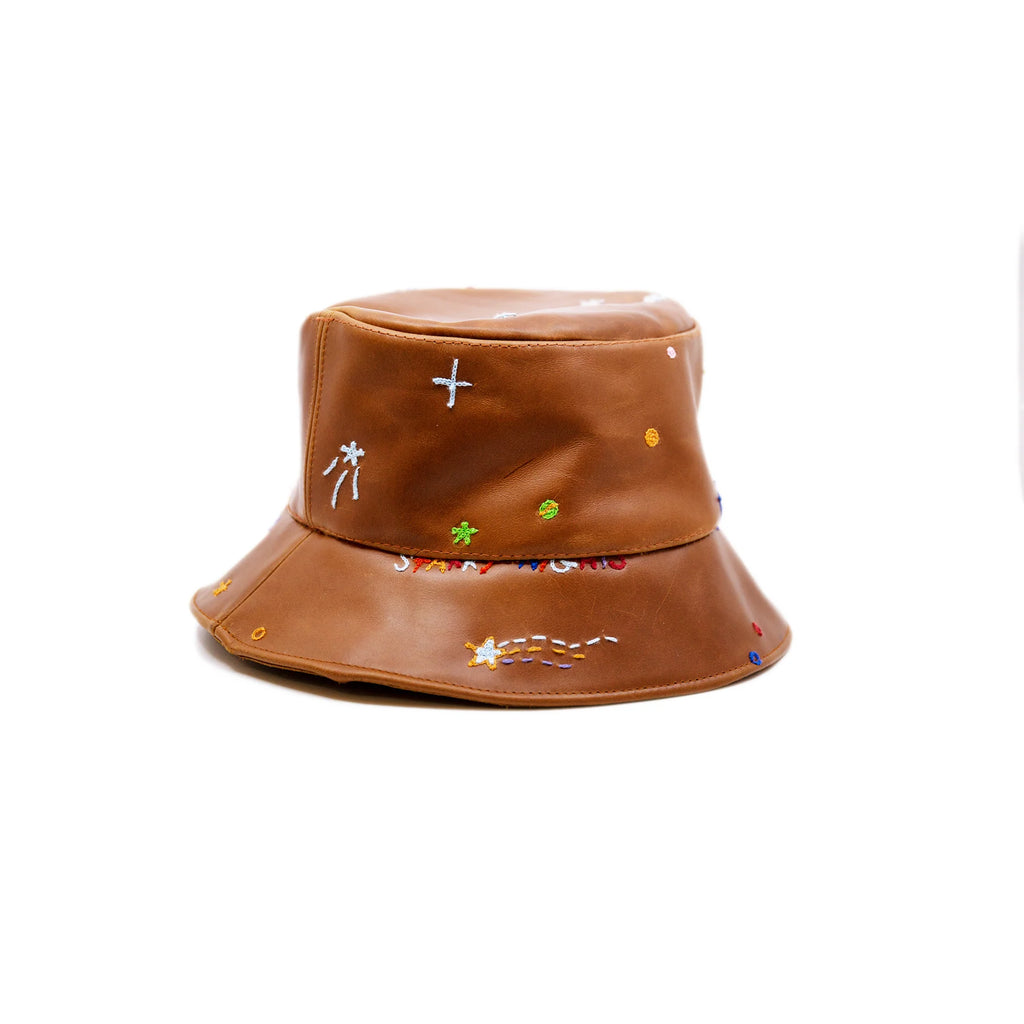Nick Fouquet Leather Bucket Hat
