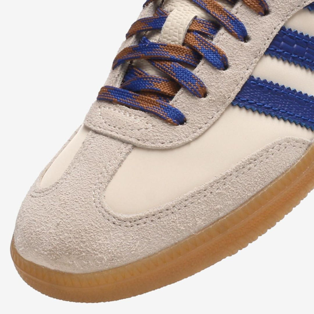 Wales Bonner x Adidas Basket Nylon Samba Cream/Blue