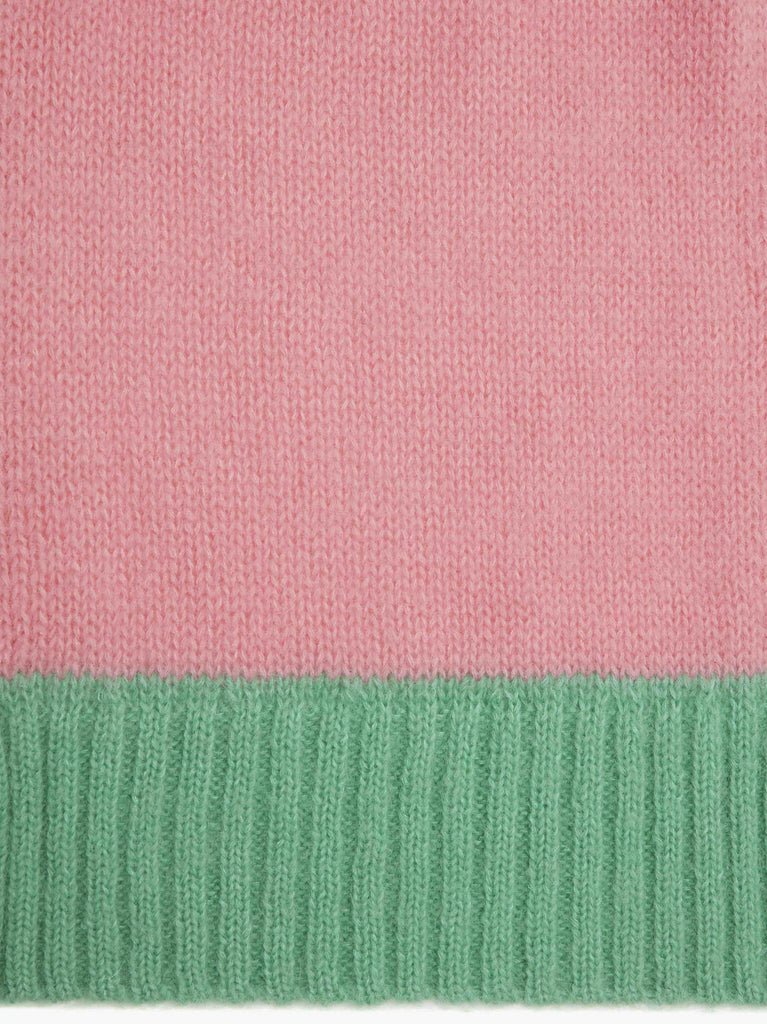 Jw anderson Color Block Scarf Pink Mint