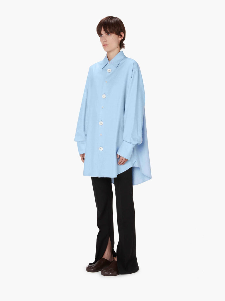 Jw Anderson Oversized Shirt With Ceramic Buttons