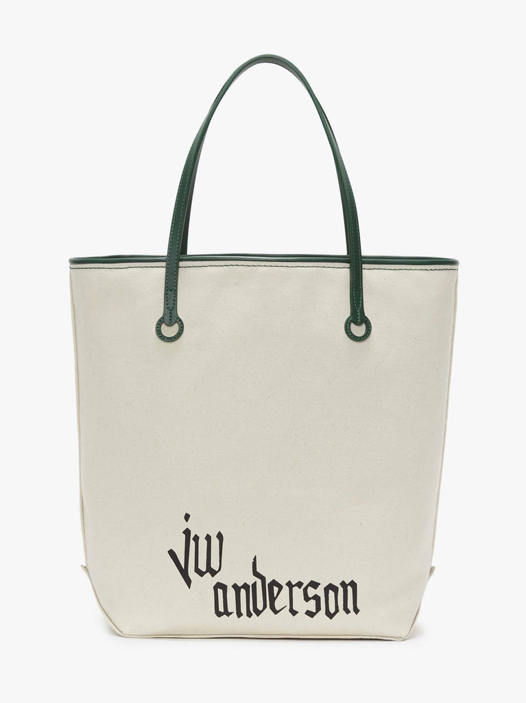 JW Anderson Anchor Tall Tote Beige Green