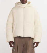 m*様 DEFORM DOCKING NYLON JACKET Ivory DEFORM DOCKING NYLON JACKET