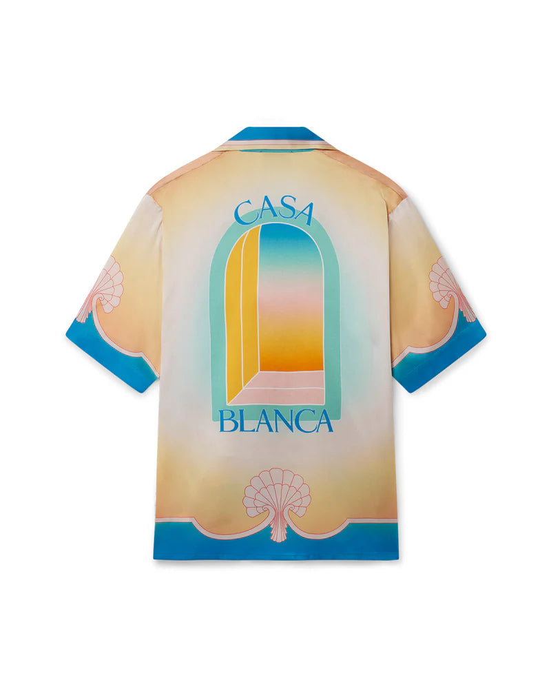 Casablanca L'arc Coloré Silk Shirt