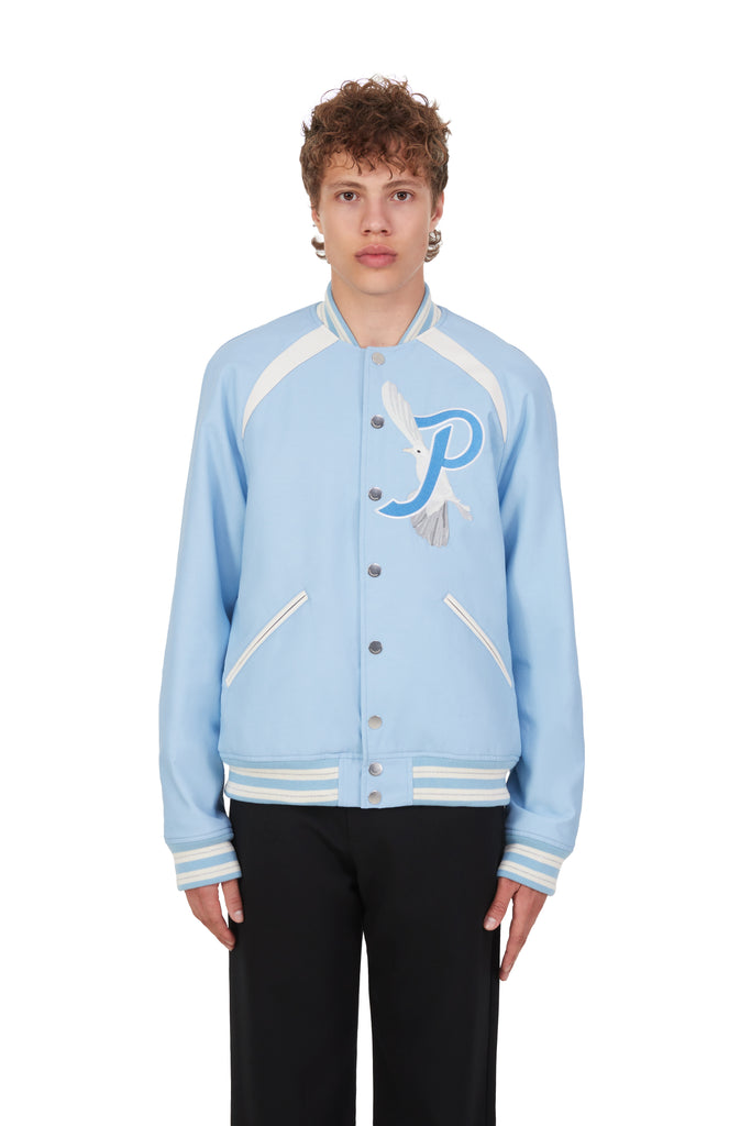 3.Paradis Varsity Jacket "Serena" Blue