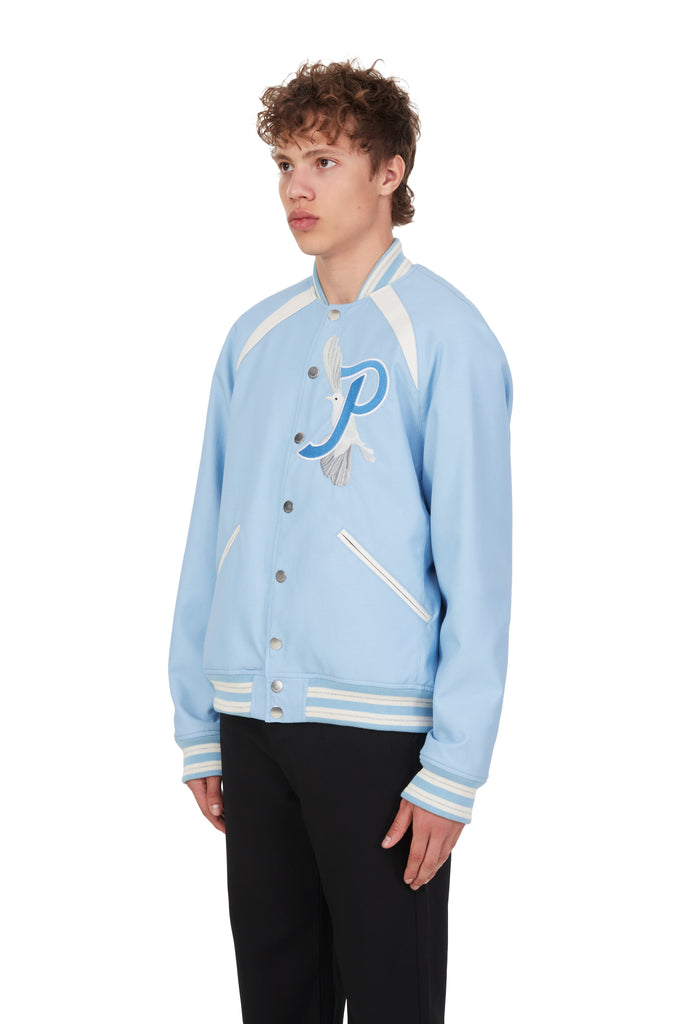 3.Paradis Varsity Jacket "Serena" Blue