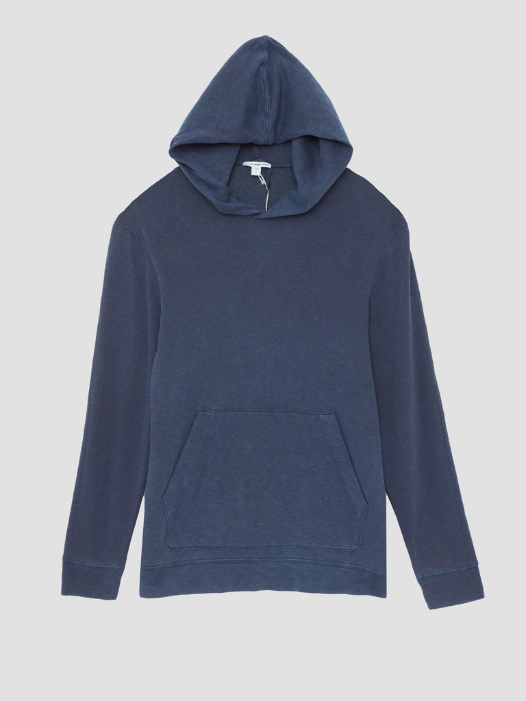 James Perse French Terry Hoodie Deep Indigo