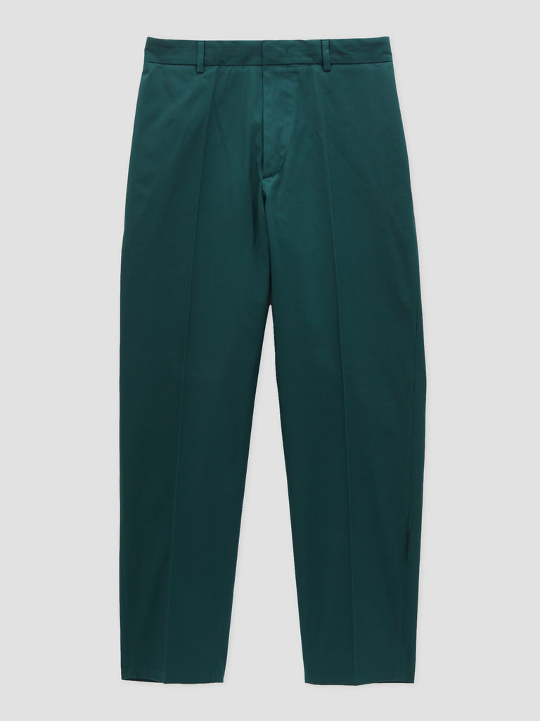 Jil Sander Straight Trousers Dark Green