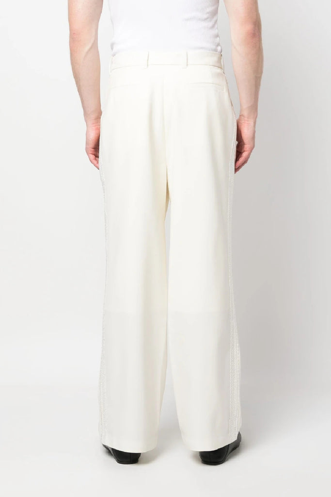 Wales Bonner Dusk Trousers Tailoring Wool Ivory