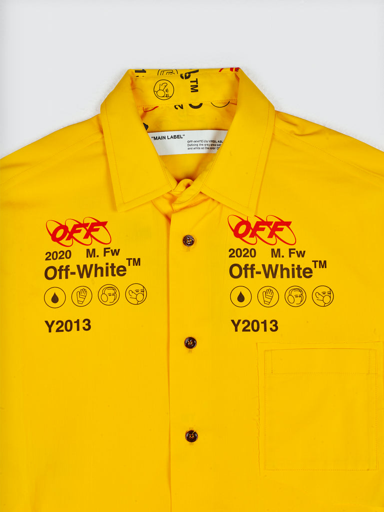 Off-White Industrial Shirt Yellow