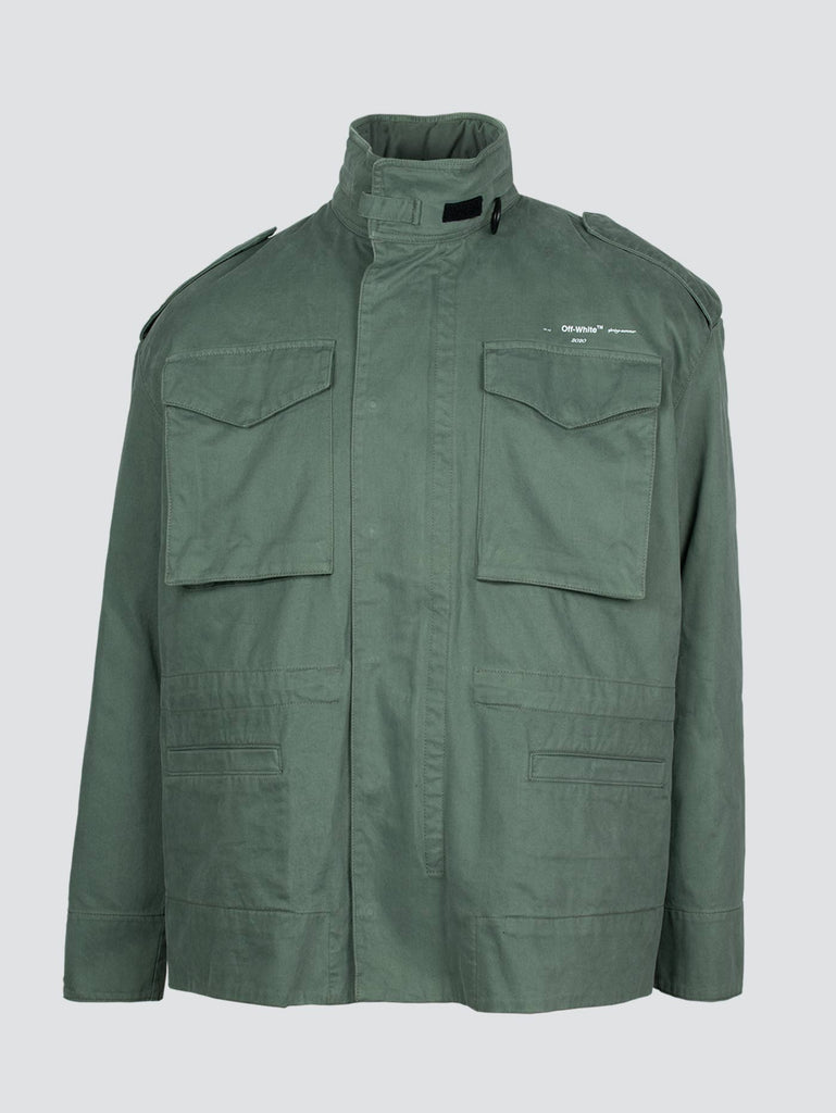 Off-White Padded Field Jacket Military Green