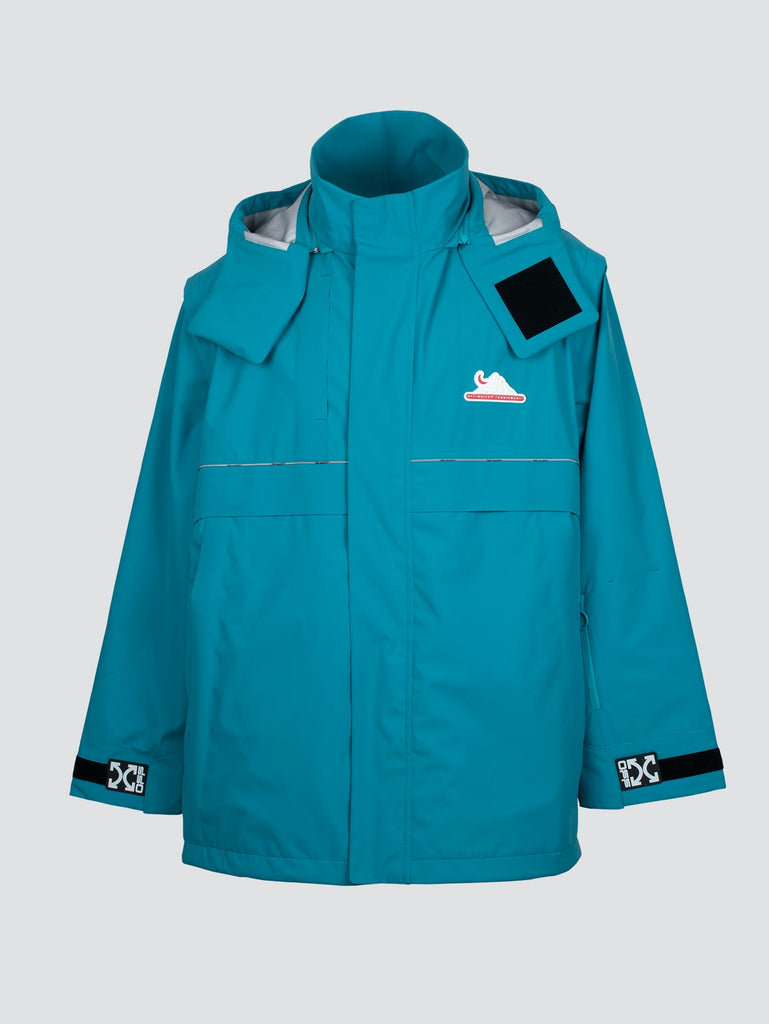 Off-White Technical Shell Jacket Petrol