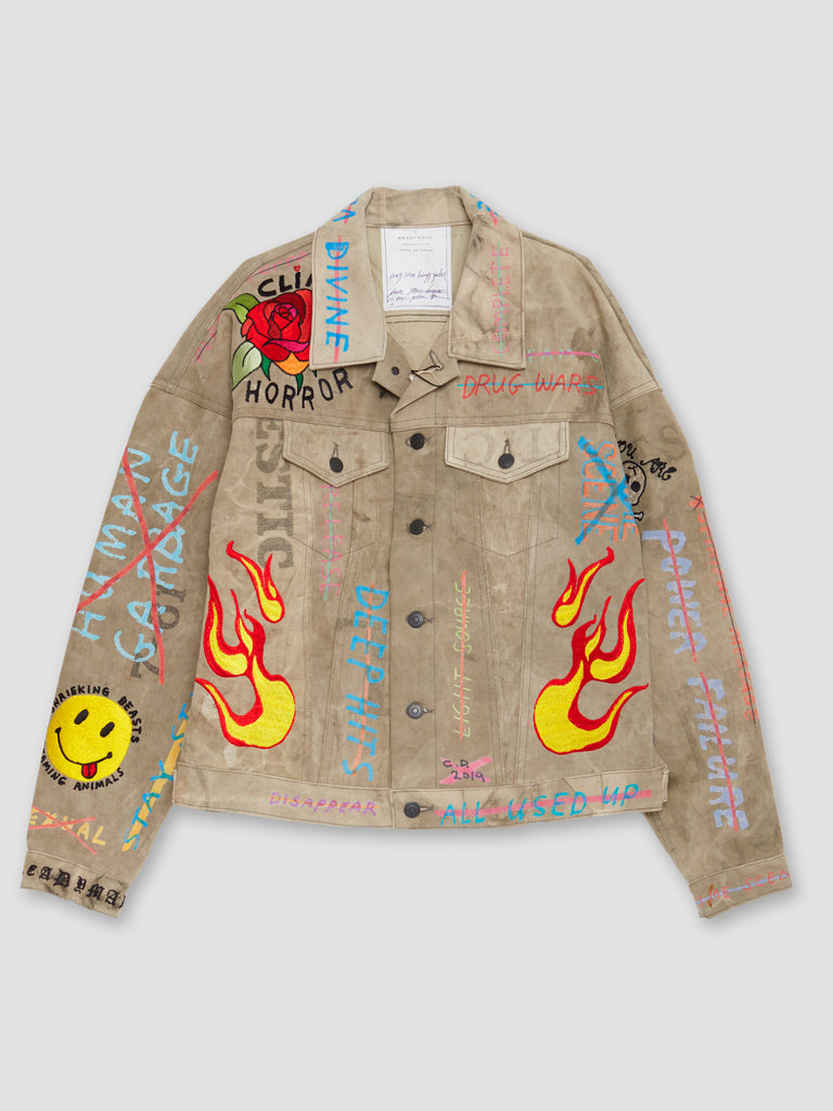 Readymade Oversize Embroidered Work Jacket